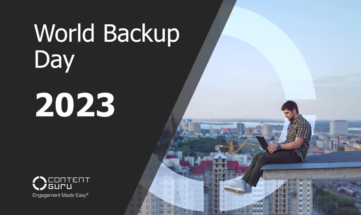 cgchirpdach's tweet photo. Heute ist #WorldBackupDay 📲💻

Das letzte #Backup auf dem PC, Handy oder Tablet liegt schon Monate zurück? Jetzt ist der richtige Moment dafür.

#CyberSecurity #cloudpower #contentgurudach #BackupRecovery https://t.co/UIs1rQBoNJ
