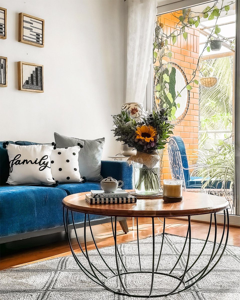 Come together for some quality time in this space by @__nilayaa__ 🧡

Featured here is our Granada Sofa and Tacy Coffee Table. 

#ULStory #urbanladder #interiordesign #summervibes #homedesign #livingroomdesign