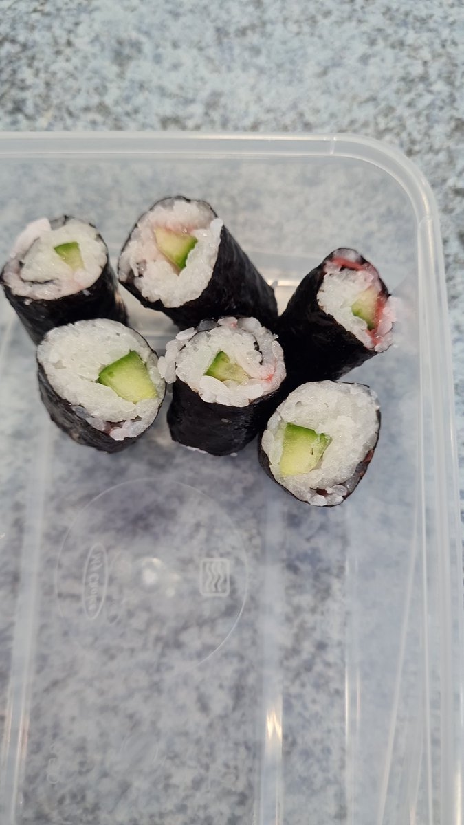 LyndonFood's tweet photo. Never to old to learn Ms Daly and I joining the Japanese club learning the art of making Sushi 👏 @LyndonSchool @Summit_LT @LyndonMfl https://t.co/jR4oakamCJ