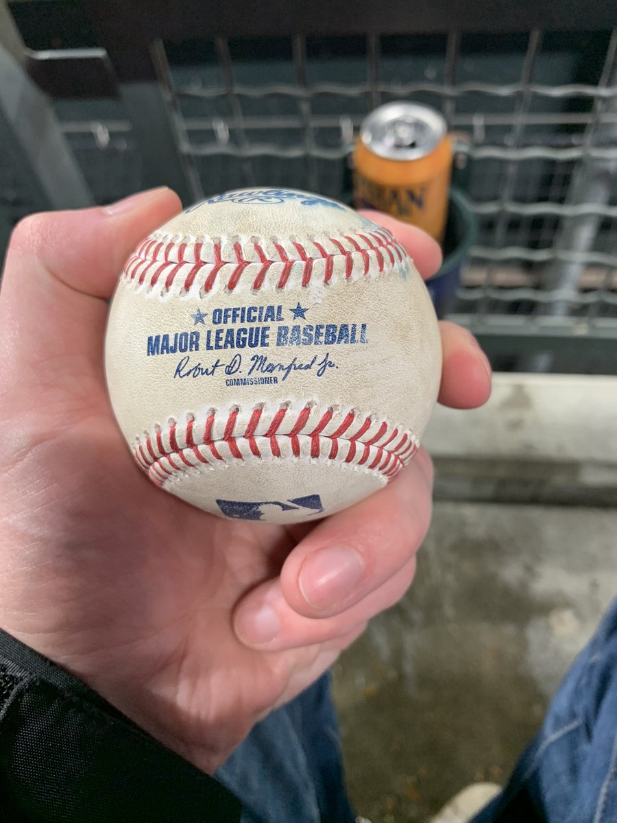 kjerwin8's tweet photo. @raincityseries That guy was 3 seats over from me.  I ended up with the ball when it got lobbed back into the stands. https://t.co/7ewmLYVj9F