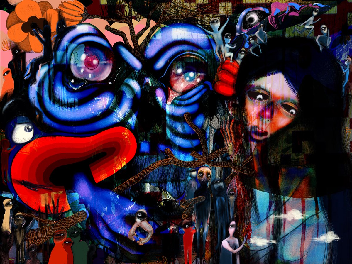 BeLow

It is a small pressure that follows and is under the shadow of various styles and has never seen people below how to struggle to smile like others. Digital paint mixed media 1/1 hand draw 4000x3000px
🔗🖼️👇🏻