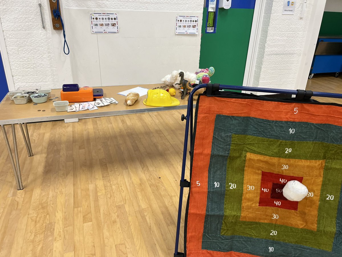 All set for our number day today! Families are welcome to come in and play maths games with their children all day (except lunchtime!)