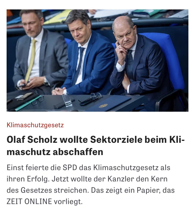 LeonBossen's tweet photo. @OlafScholz: #Klimakanzler oder Klimacanceler? 🤡 #scholz @zeitonline https://t.co/p1w552jBmc