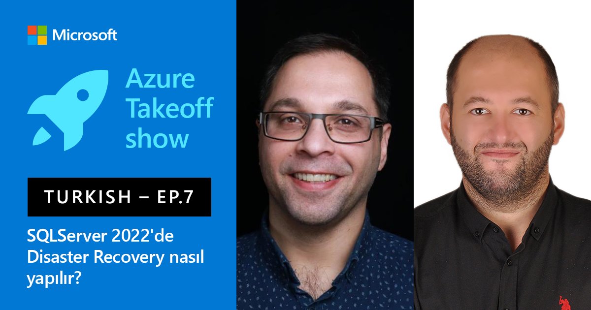 MicrosoftTR's tweet photo. Olağanüstü Durum Kurtarma (Disaster Recovery) için SQLServer 2022'nin nasıl kullanılacağına ilişkin adım adım kılavuz burada ➡️ https://t.co/iFsP7AX6ms
#MEACoders #DevYouTube https://t.co/PgoszylJWR