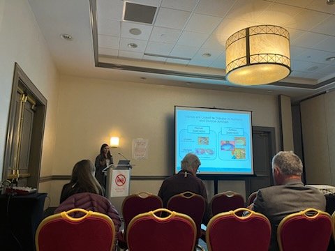 racheldiner's tweet photo. I had an amazing time at the National Shellfisheries Association meeting #shellfish23! Got to hang with friends from near (@oysteroasis @karawiggin) and far and meet many new amazing people. I'm definitely making this one a regular! https://t.co/c0QkePsFn2