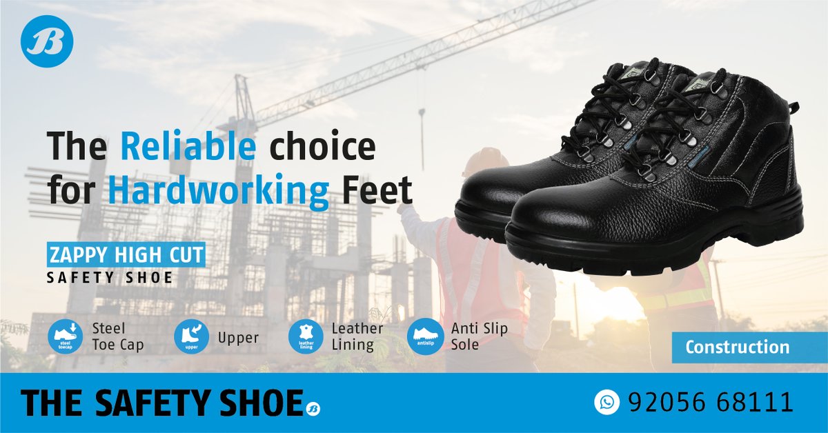 Bata_Ind_India's tweet photo. Seriously Flexible, Seriously Safe. The #EasyRollingSystem from  
@Bata_Ind_India

- Supports Natural Motion of the Foot
- Flexible Sole with Optimum Weight
- High Quality Footbed and Shape of Last

Uses Less Energy, Gives More Comfort with Better Performance

Make the move today https://t.co/YoCMYkETbA