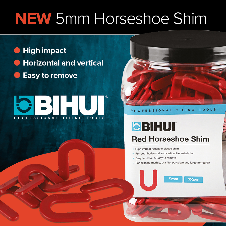 BIHUI - Horseshoe Shims! 🐴

🔘 High-impact reusable plastic shim
🔘 For both horizontal and vertical tile installation 
🔘 Easy to install and easy to remove
🔘 For aligning marble, granite, porcelain, and large-format tile
🔘 1.5, 2, 3, and 5mm available

#shims #bihui
