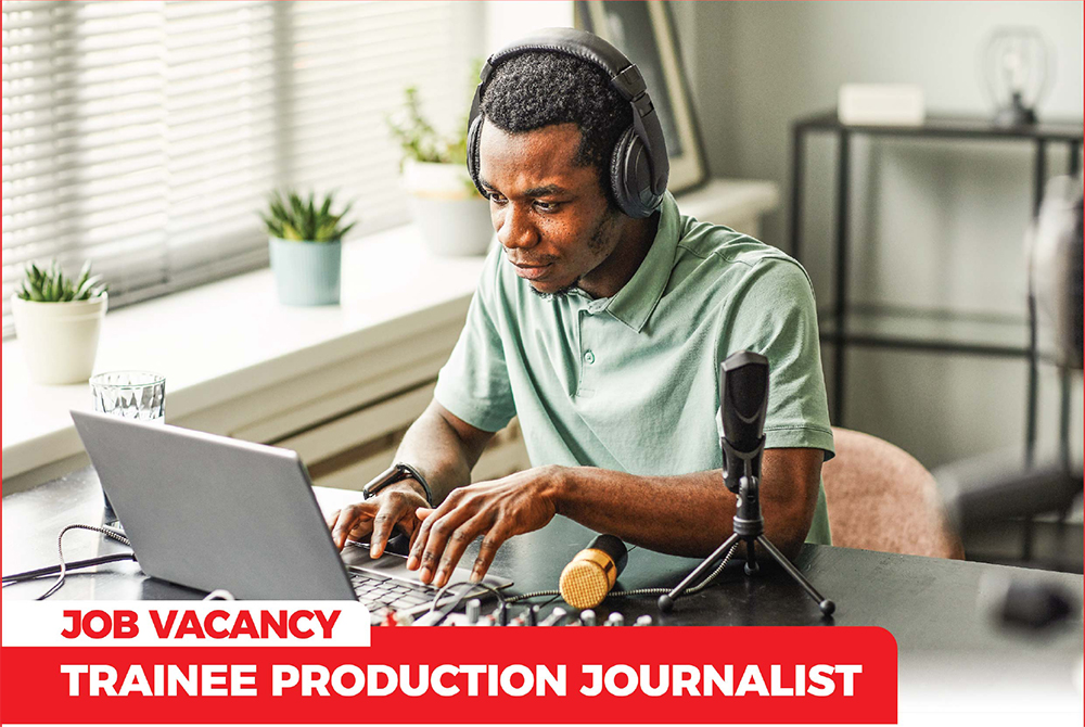 newvisionwire's tweet photo. JOB OPPORTUNITY
Vision Group seeks to hire a Trainee Production Journalist. DETAILS ๐https://t.co/UeLMyGWFaA
#VisionUpdates
#NewVisionJobs https://t.co/ONK9iH868N