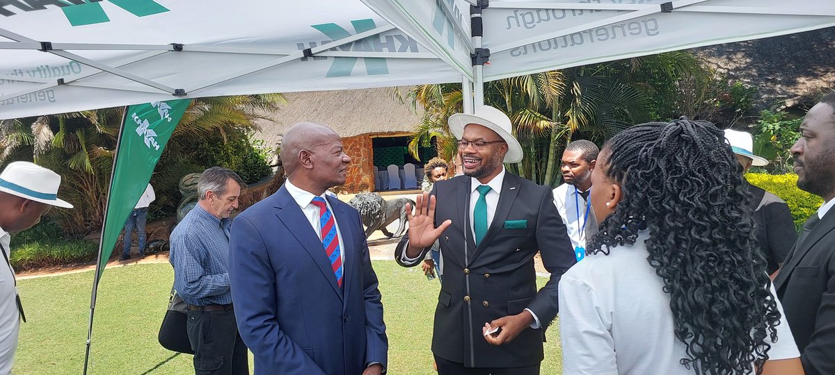 "We have an integrated manufacturing system with enough capacity to deliver innovative solutions to the built environment now and into the future,"  Our CEO, Innocent Chikwata converses with Hon. D.Garwe, Min of Housing and Social Amenities at <a href="/IAZimbabwe/">Institute of Architects of Zimbabwe</a> Conference.