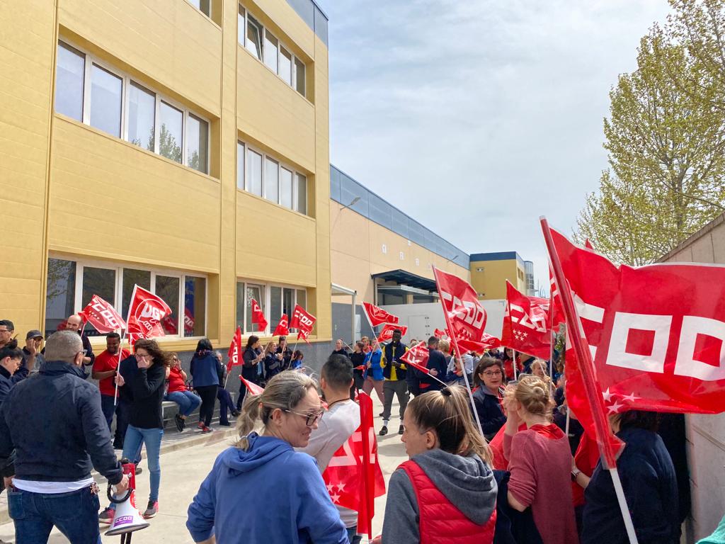 Foto cedida por CCOO Madrid