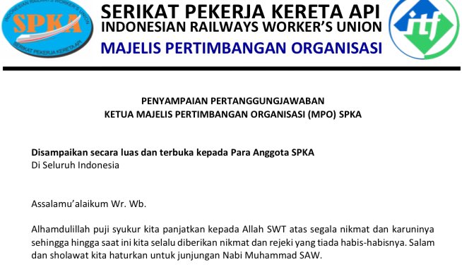 whistbl0wers's tweet photo. Sungguh mengerikan isi suratnya hingga tak bisa berword-word

mohon ditindaklanjuti @erickthohir @mas_didiek @saidaqil @BudiKaryaS 

#SPKAgawatdarurat #KAIsedangtidakbaikbaiksaja #mositidakpercayaSPKA https://t.co/Wk1PLUhsr9