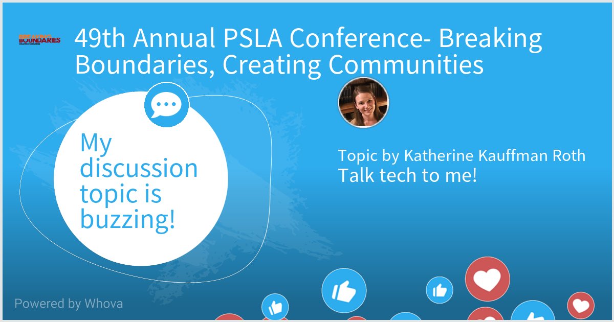 Can’t wait to continue the conversation in person at #psla during  #Nearpod in the library at 2 pm! What #edtech has made a meaningful impact on your library?