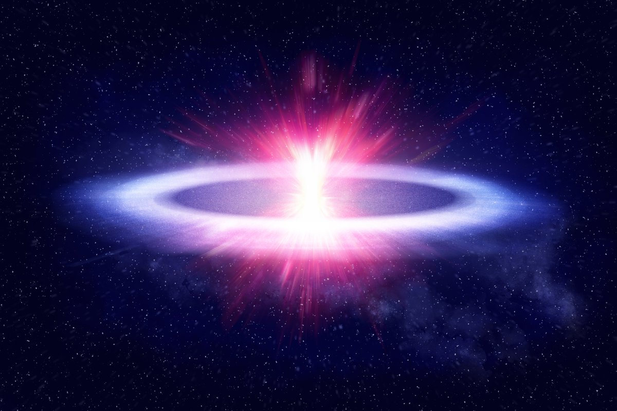 Scientists have observed the flattest explosion ever seen in space, and they’re baffled. (🧵)