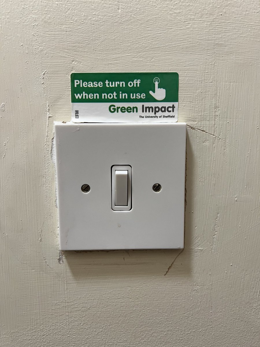 Empty rooms and surgeries? Save energy/reduce carbon emissions and money. Simple things have an impact when done on a big scale. 💡 lights off at lunchtime 💡 <a href="/fdiworlddental/">FDI World Dental Federation</a>