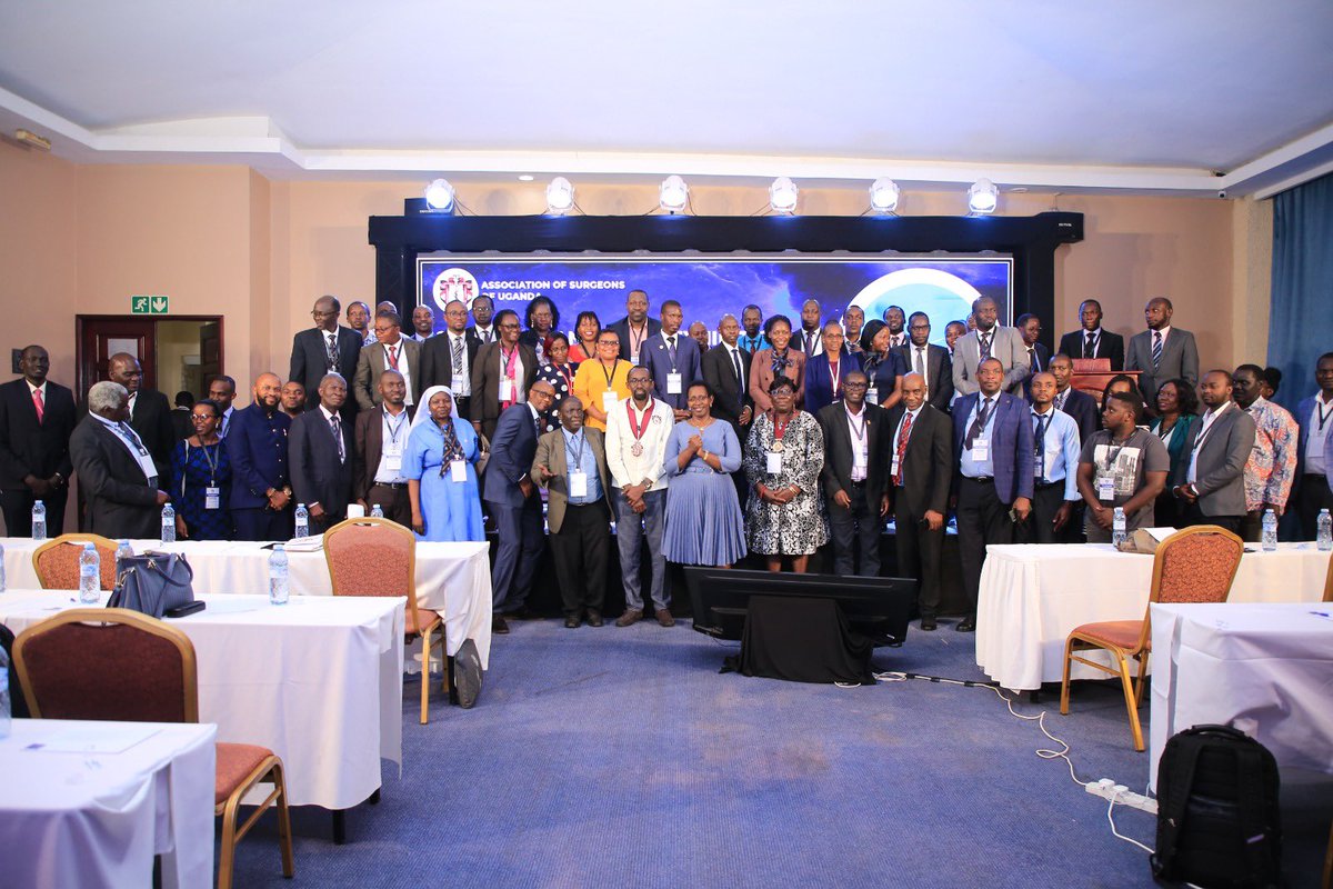 DianaAtwine's tweet photo. I joined our surgeons under the @ASOU_OFFICIAL at their very first SURGICAL LANDSCAPE EXHIBITION &amp; SCIENTIFIC CONFERENCE. ASOU is showcasing the great job surgeons do in the Ugandan theater's where they toil away to save many lives every day. https://t.co/ap14KJrS4C