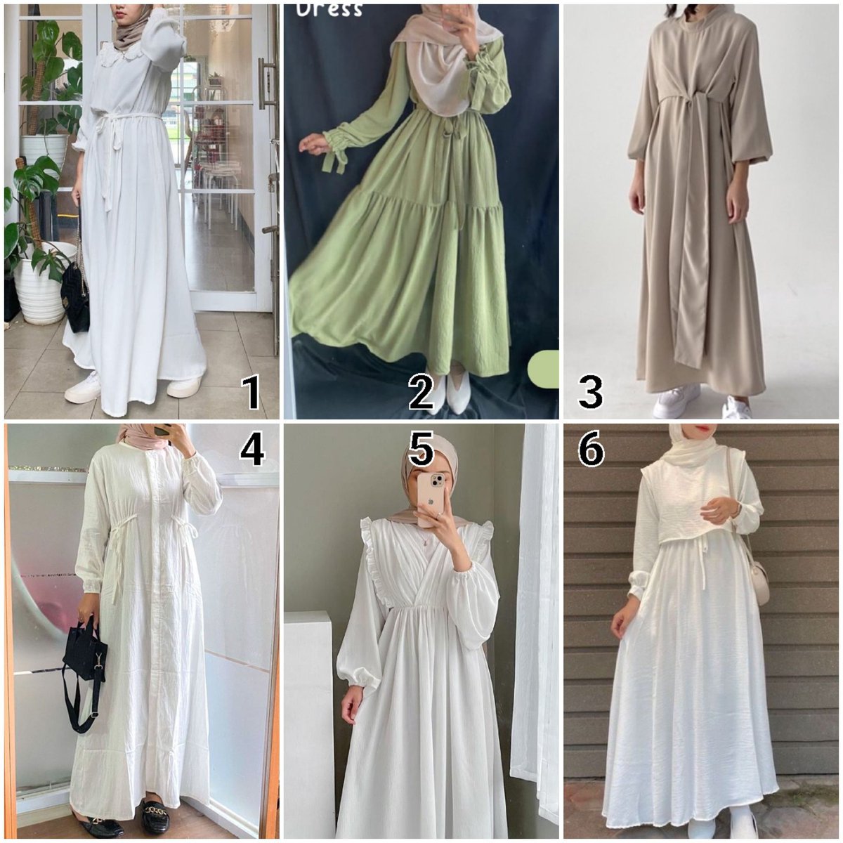 Rekomendasi dress gamis lebaran 🎇

1. shope.ee/8evrKORocX
2. shope.ee/6zndLJLi0e
3. shope.ee/7pMkKKQrBJ
4. shope.ee/A9kf6b13PW
5. shope.ee/4pj8kkQtt2
6. shope.ee/2py4N24BFK

lebay yerin Hary Tanoesoedibjo hermes music bank #ROSÉ #BLACKPINKinJAKARTA