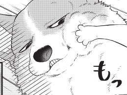 西田さん、たくさん描き下ろしを描いてくださいましたー🥳これは描き下ろし漫画収録のかわいい  【もっ】  #殿と犬 #単行本2巻は5月15日発売