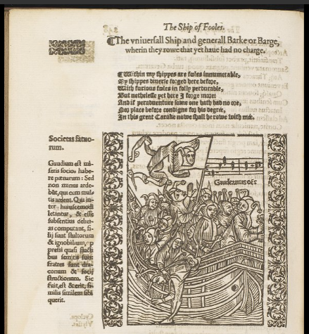 EdUniLibraries's tweet photo. All aboard the Ship of Fools 🔔We’re taking anyone who has been successfully fooled this morning 😵‍💫Better luck next year 🫡⚓️ #EdUniDigitised 

https://t.co/TxuWonpVE1 https://t.co/EbcFzfPDmI