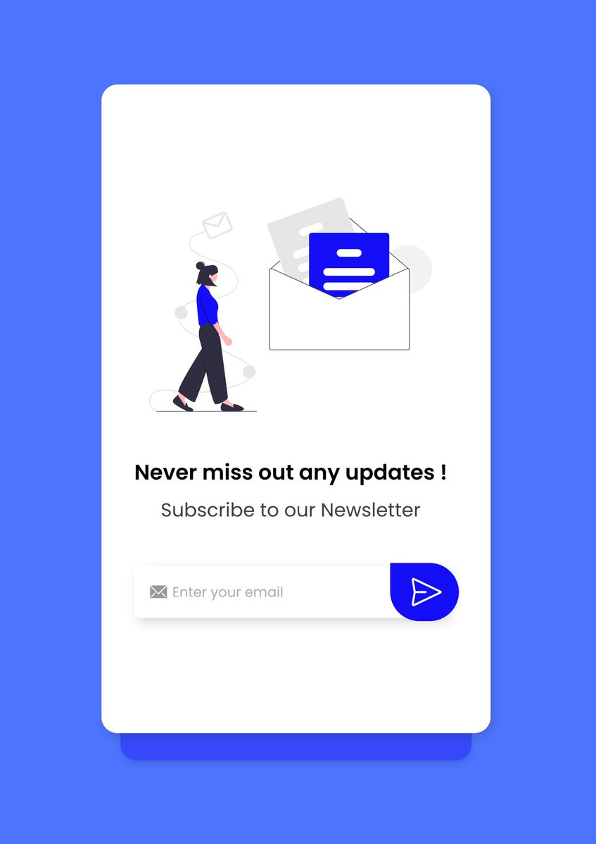hedraCoder's tweet photo. Day 26 of daily design challenge (Subscribe) 🙂
#026 #DailyUI https://t.co/wPM6mvZJKb