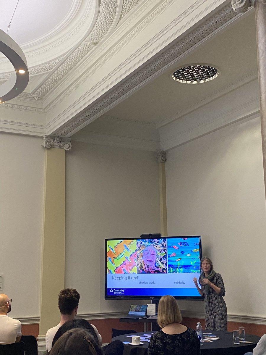 Thank you for a very insightful workshop @LouiseYounie - the workshop explored the concept of flourishing  and how creative enquiry can support flourishing and connection in health professional education. #PCMedConference @EdPcph @UCL_IEHC