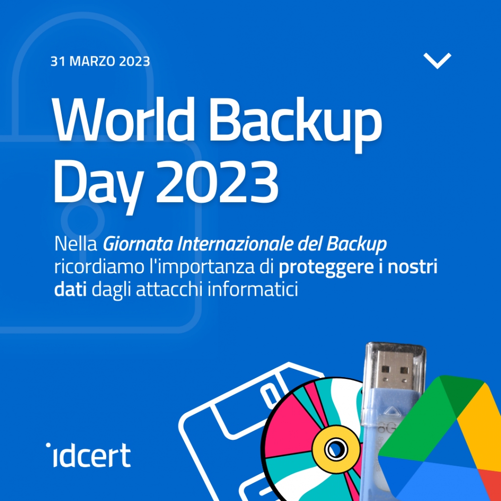 idcertofficial's tweet photo. Quanto è importante proteggere i nostri #dati?
Nel #worldbackupday ricordiamo proprio quanto sia essenziale custodire con cura le informazioni per proteggerci dagli attacchi informatici.
Ne parliamo su LinkedIn (Link tra i commenti 👇)
#idcert #backupday #sicurezzainformatica https://t.co/v7va5vRfwF