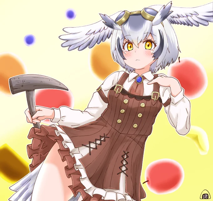 イベント終わっちゃったけどコノハはかせの新衣装かわいいやったーありがとう#けもフレ3 