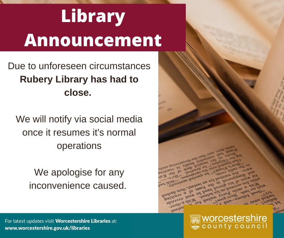 Bromsgrove Library (@bromsgrovelib) on Twitter photo 
