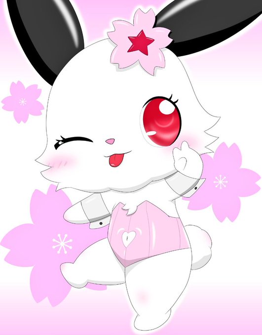 バニーのルビー (桜バージョン🌸) #ジュエルペット  #Jewelpet 