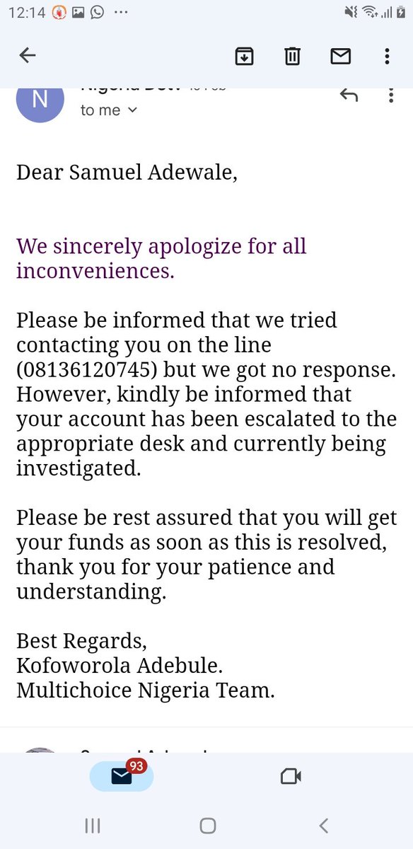 sambilling01's tweet photo. @DStvNg @TundeIrukera @fccpcnigeria See additional screenshots. 
The dstv account is currently suspended on my request even though I have a paid subscription and I put it that request took I get my refund https://t.co/RihBpyVYM1