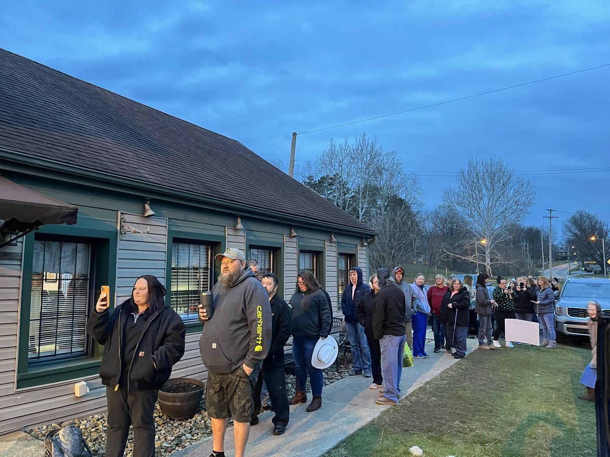 Christopher DeRose on Twitter "8am in East Palestine at the Original