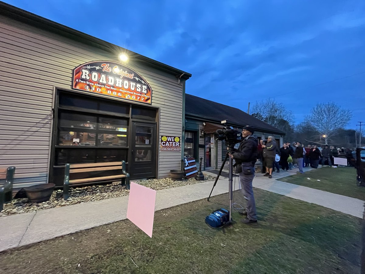 Christopher DeRose on Twitter "8am in East Palestine at the Original