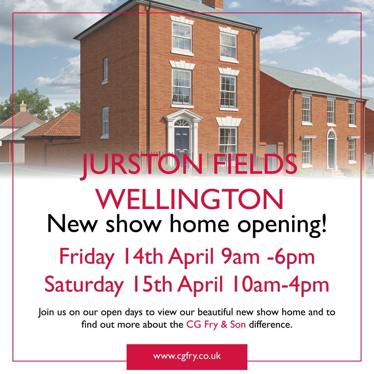 Come and join us for the launch of our brand new 4 bedroom show home at our Jurston Fields development!🏠