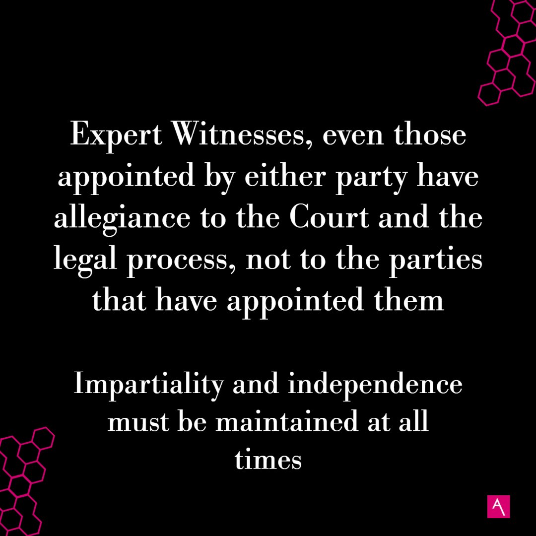 AshdanGroup's tweet photo. Monday Myths...  

Expert Witnesses are allied to those paying them, right?  

Wrong!  

#expertwitness #legal #claims #construction https://t.co/OOyYvCE3uD
