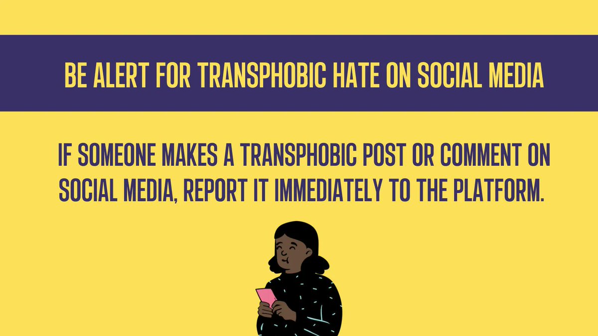“How can I support trans people?” 🏳️‍⚧️ 

We’re so glad you asked! 😊 

Here are some simple steps anyone can take this #TransDayOfVisibility to support trans, non-binary and gender non-conforming people 💜 

#TDOV