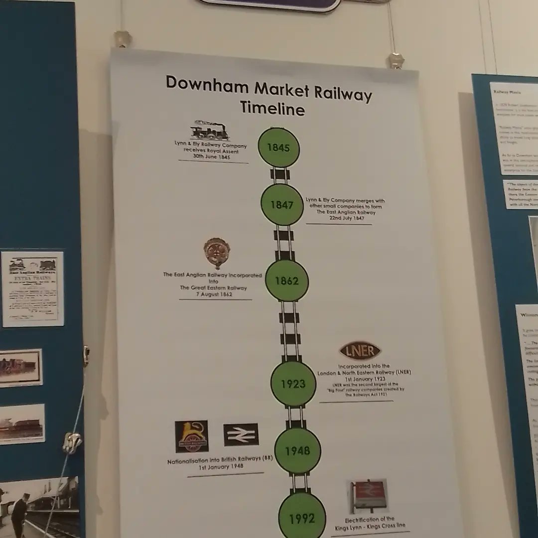 DiscoverDownham's tweet photo. The next temporary exhibition to be installed at the Discover Downham Heritage Centre is “A Most Direct and Perfect Railway” and will look at different ways in which
the coming of the railway to Downham helped shape the town.
Exhibition opens: March 30th 2023
“Tickets please!” https://t.co/c2xlRlWMbo