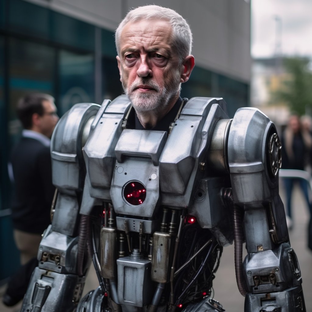 SebBird95's tweet photo. Who would win in a fight: 

Boris Nurgle Johnson vs Jezbot 4000 https://t.co/RV7KCyTgwO