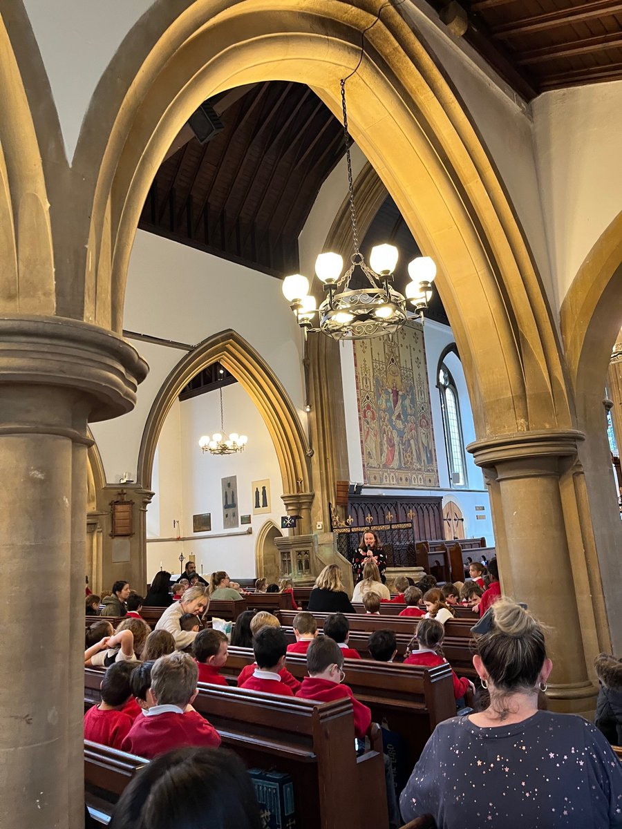 A lovely service at St. Mary's today. Have a lovely holiday everyone