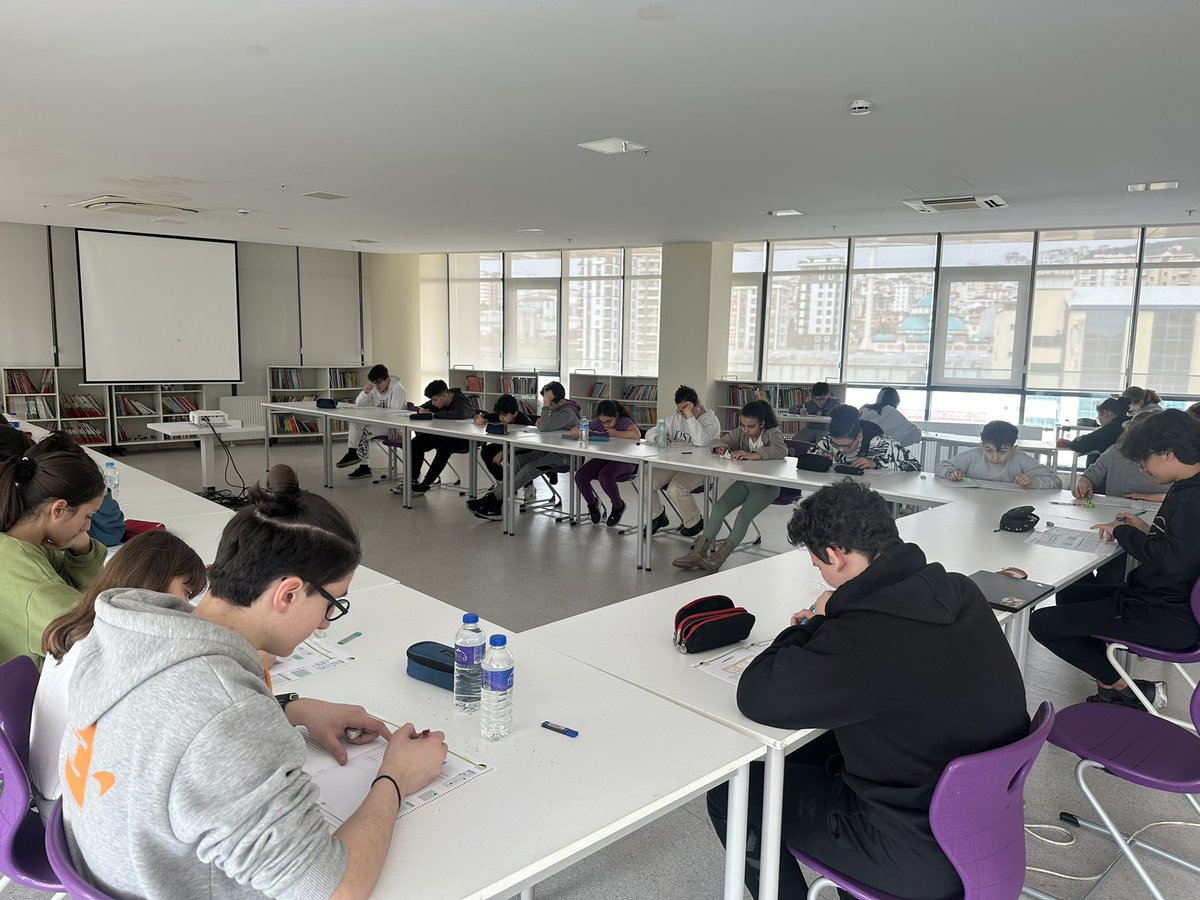 3. Ulusal Tales Fen Bilimleri Yarışmasını okulumuzda gerçekleştirdik. ✏️🧬 #TalesFen <a href="/UgurOkullari/">Uğur Okulları</a> <a href="/Ugurkartalkmps/">Uğur Okulları Kartal Kampüsü</a> <a href="/Sevdeozsaygin/">Sevde Tuba Ozsaygin Atlı</a> <a href="/Filizolgunpolat/">Filiz Polat</a> <a href="/aycadnzgngr/">AyçaGüngör</a> <a href="/HKayrakoglu/">Handan Kayrakoğlu</a> <a href="/nurcantatliii/">Nurcan Tatlı</a>