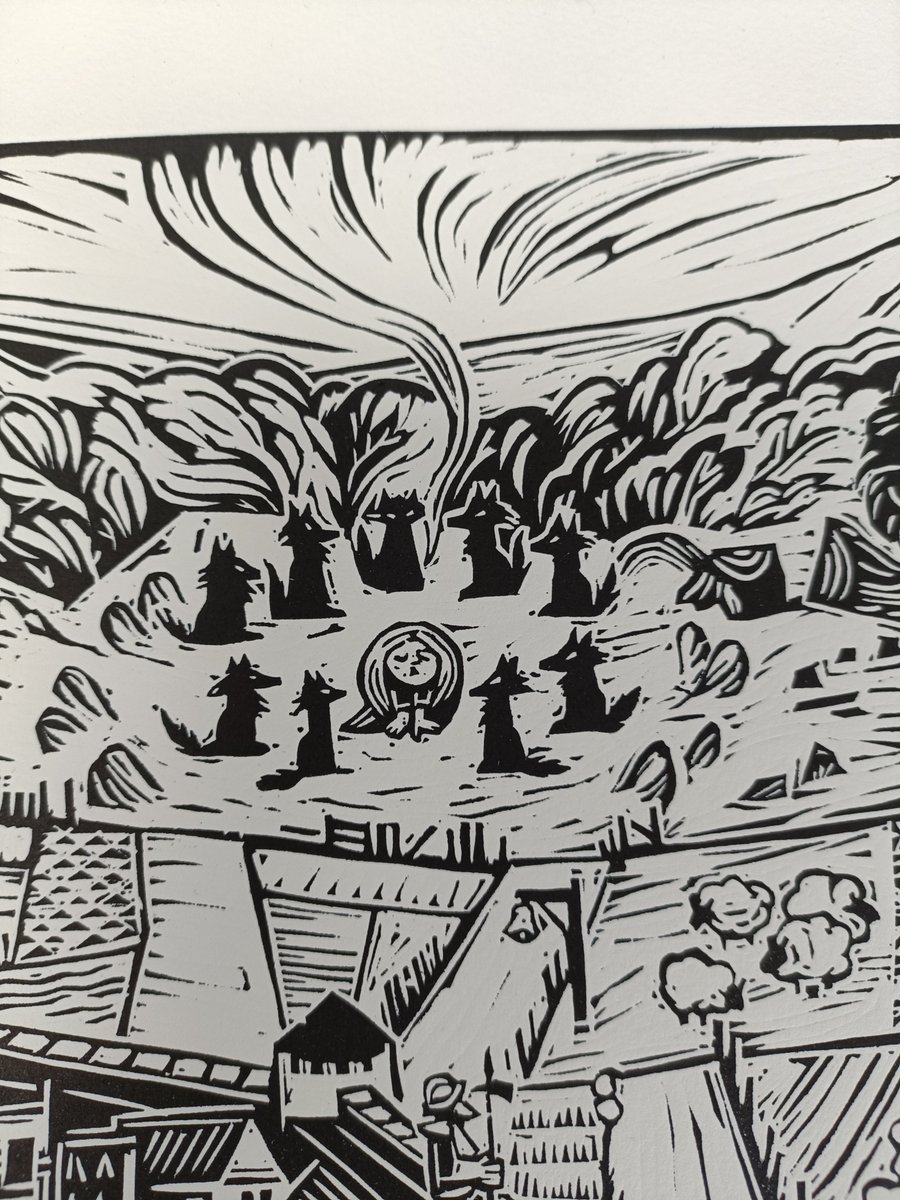 CSaloon_Store's tweet photo. We know we said there was so much detail in this print but we are not lying. We just spotted Mebh hanging out with all her wolf friends up the top of the image and are obsessed with it.
https://t.co/zE2vG9mRgk

@cartoonsaloon https://t.co/POEYa7zkFn