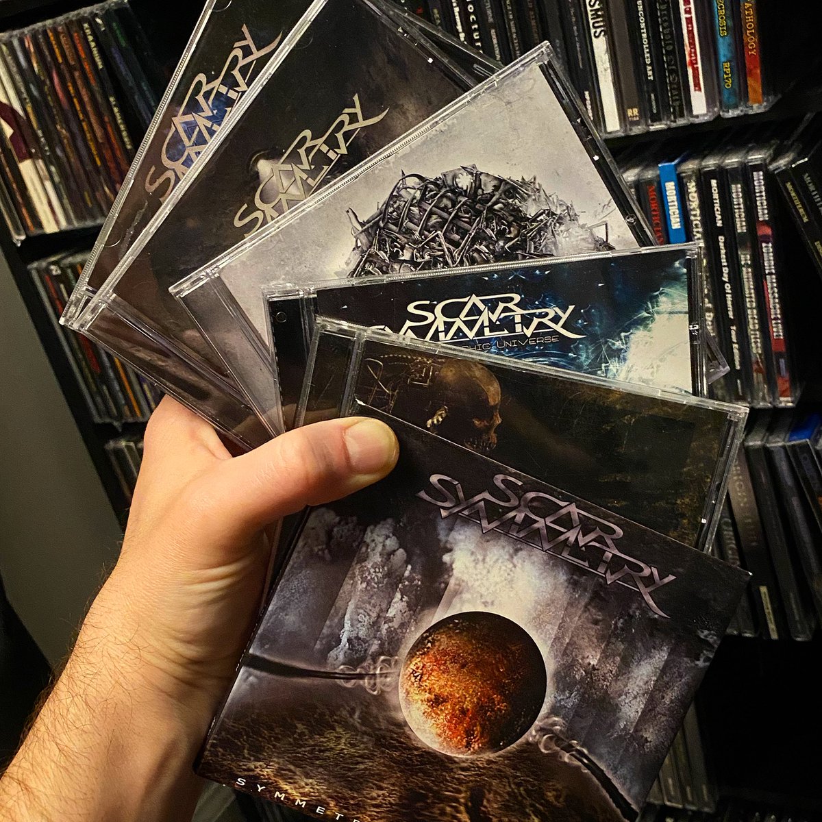 deathmetalradio's tweet photo. stoked on new @ScarSymmetry? stoked on old scar symmetry. happy Friday. https://t.co/6myAzy20ax