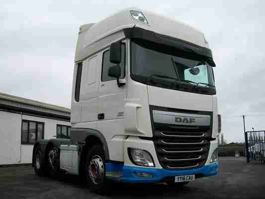 2016 DAF XF EURO 6 510 BHP SUPER SPACE CAB 6X2 UNIT dlvr.it/Slmycs