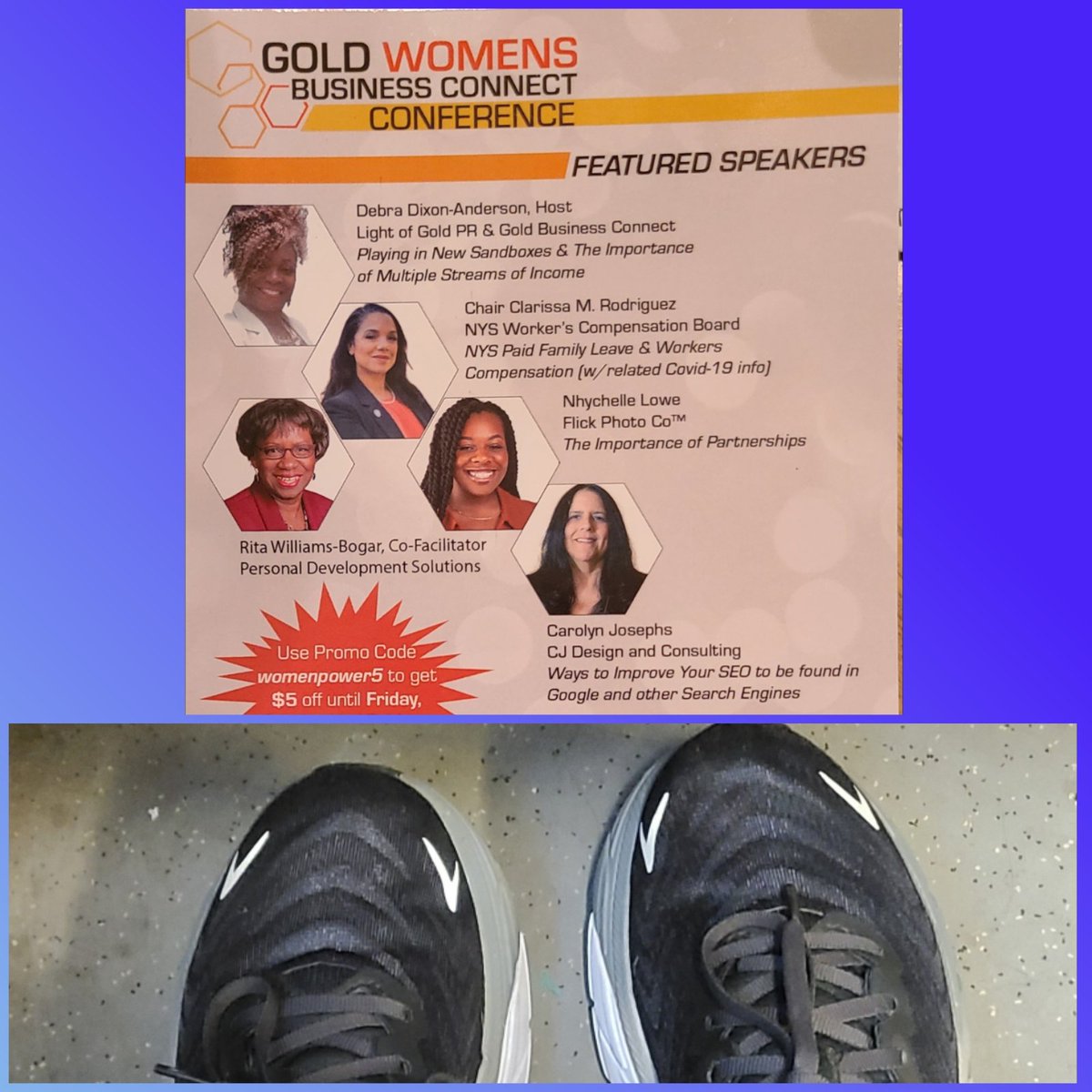 PersDevSolu's tweet image. #Travelingshoes. Heading into NYC to emcee the Gold Women's Business Connect Conference presented by @lightofgoldpr. What a great way to close out Women’s History Month. #womenbusinessowners #womenempowerment