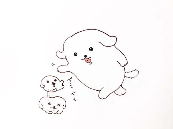 犬のオモチャにされた 