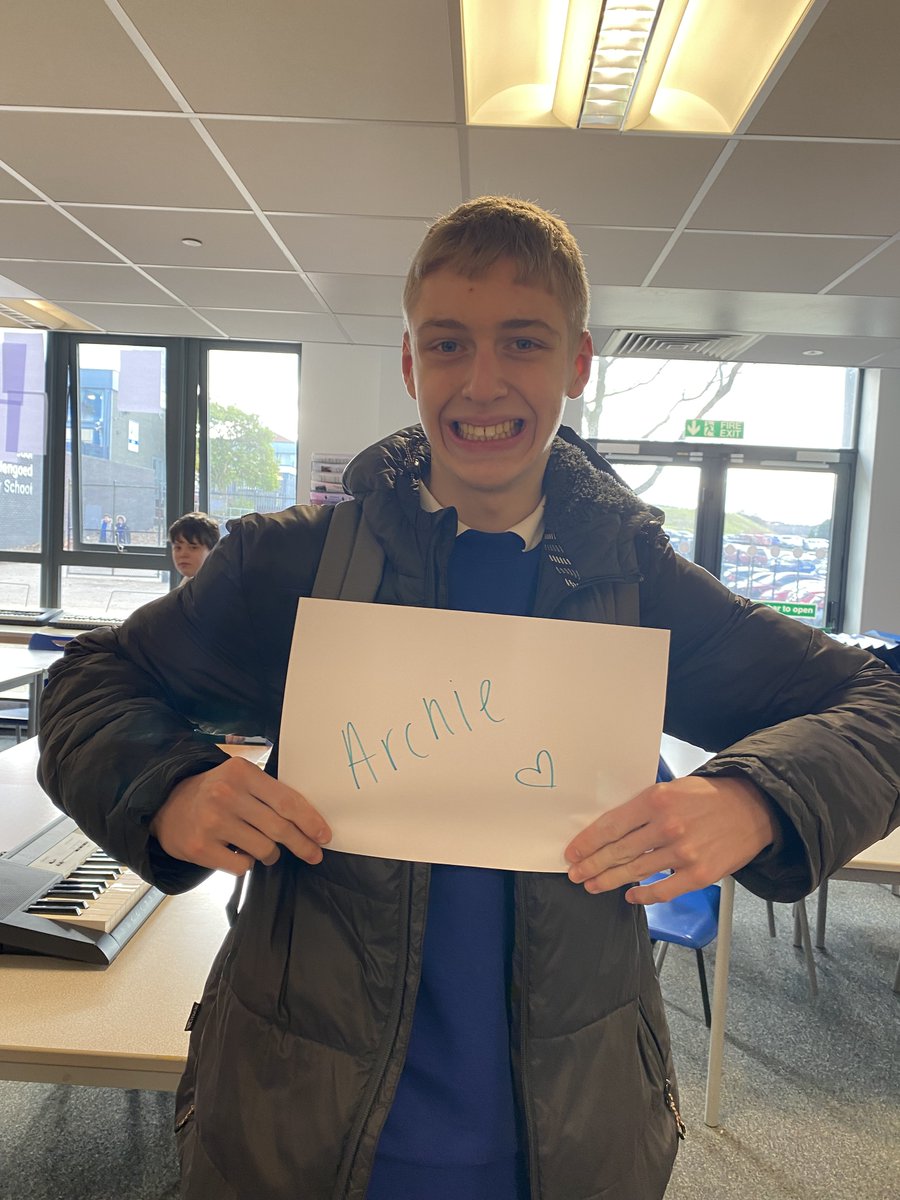 CHCSMusic's tweet photo. Rhys, our March Musician of the Month! Rhys works fantastically well in GCSE Music. He also stars as Archie in our school production, 13 The Musical. Well done, Rhys. Keep it up! https://t.co/4ciwfrfql1