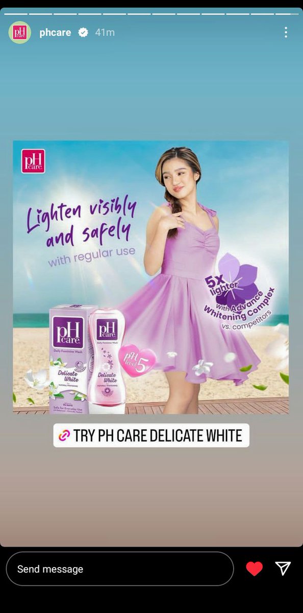 TRY PH CARE DELICATE WHITE

#BelleforPHCARE | #BelleMariano
#DonBelle #GoLangGirl 
pH Care Philippines IG STORY ❗
instagram.com/stories/phcare…