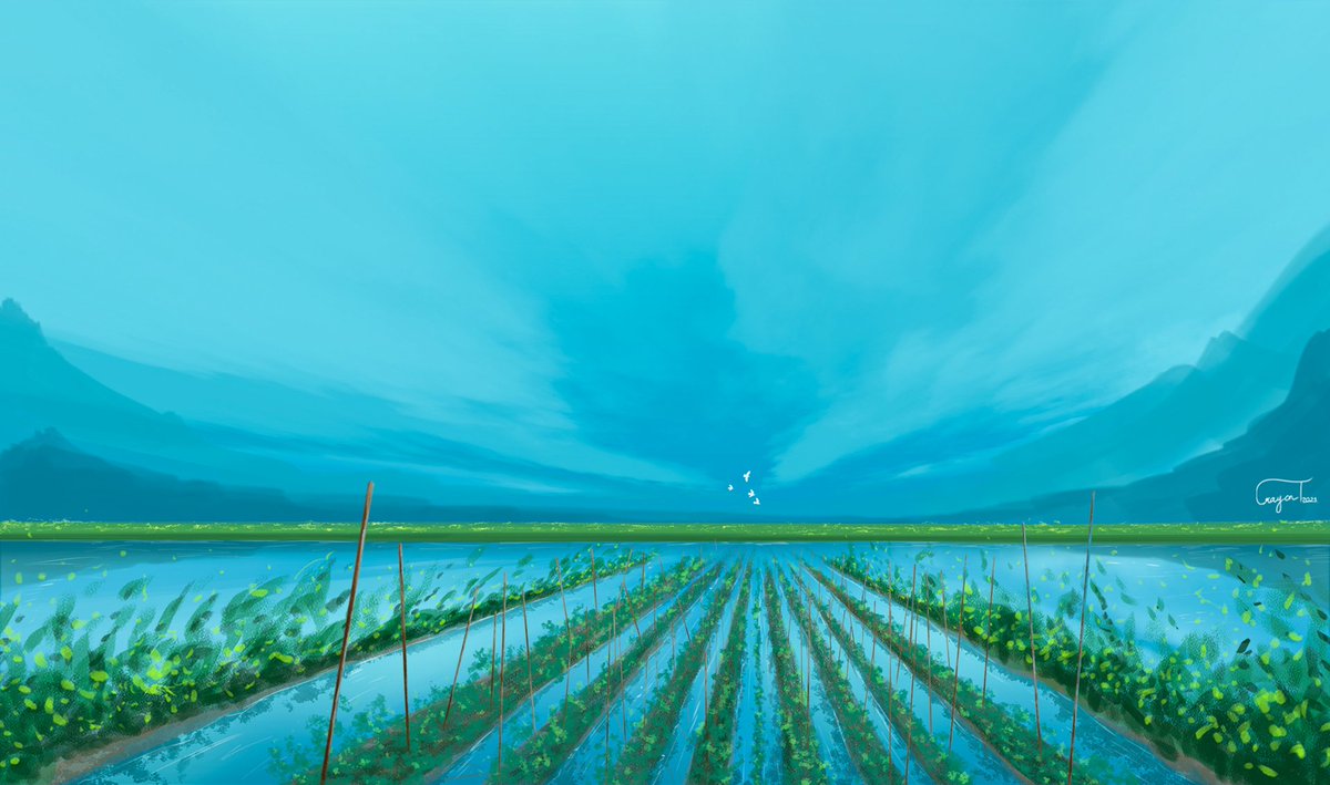 crayont_art's tweet photo. My new painting 🌿 

#digitalartwork #digitaldrawing #digitalpainting #painting #landscapepainting #backgroundart #art #drawing #floatinggarden #digitalillustration https://t.co/5JAuLfWFQk