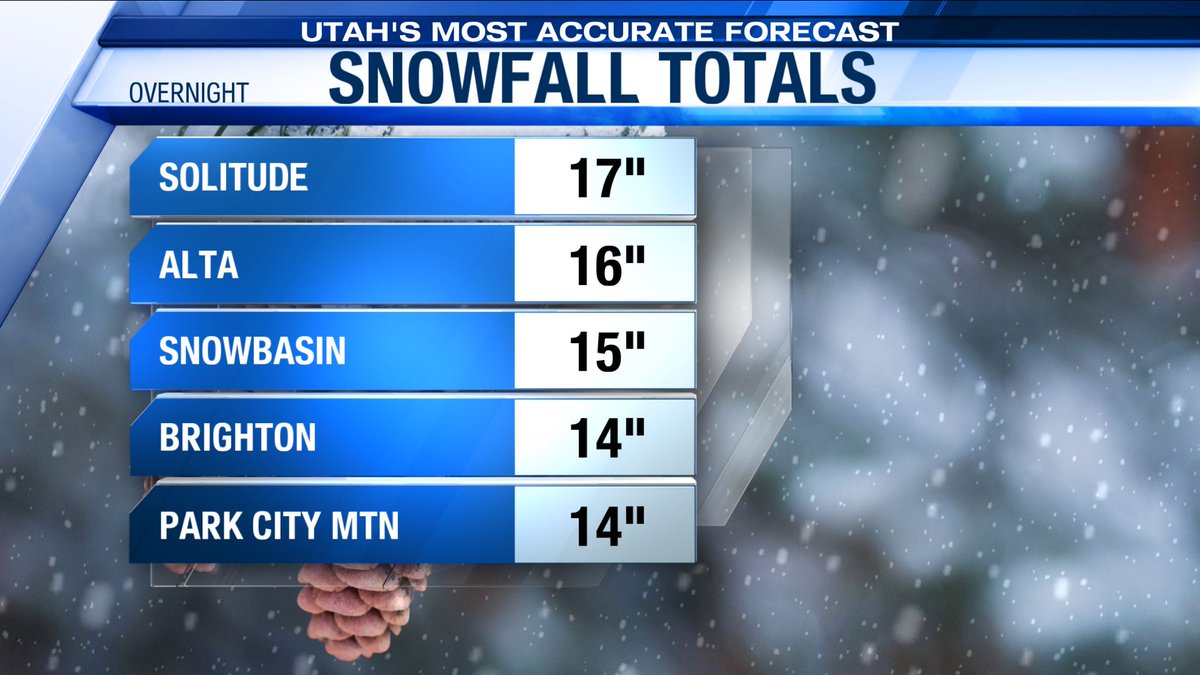 ThomasGeboyWX's tweet image. #POWDERDAY ALERT! 

It nuked in the mountains again last night and it's still snowing!