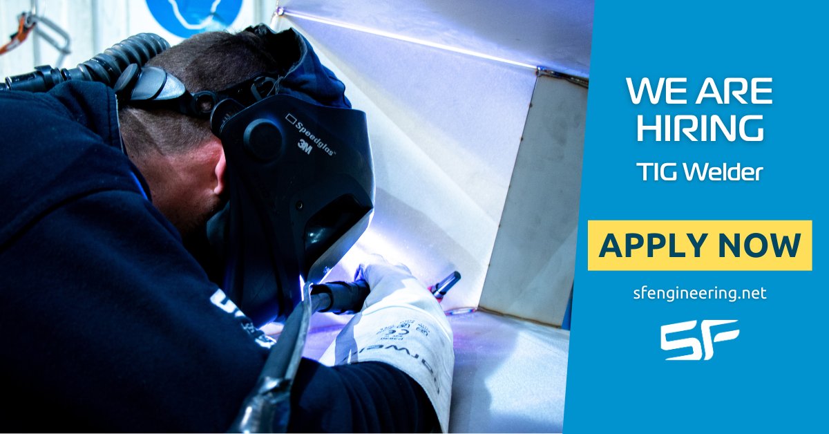 SF_Eng's tweet photo. As a leader in our field, we are growing rapidly, so we currently have opportunities for skilled TIG Welder Fabricators to join our engineering team at St Ives, Cambridgeshire. Visit our website to find out more: https://t.co/L7AzFCSpOU

#tigwelder #foodmanufacturingequipment https://t.co/7A2x5Ye4dk