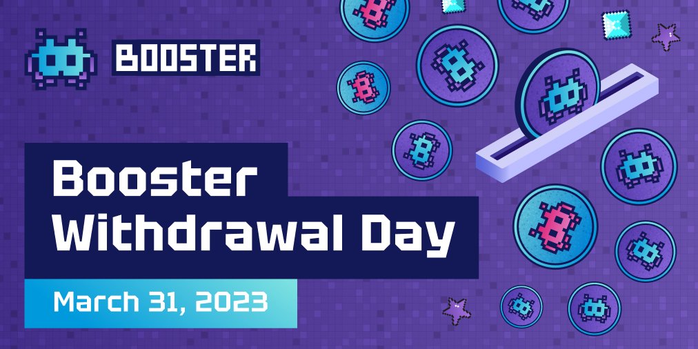 BoosterA2E's tweet photo. 💎Withdrawal is OPEN🤑
Convert your Boosters to $ and cash-out it directly from the bot, if you got 1000💎or #Hold your Boosters for more earnings, estimated value of BSTR is $0.03, x3 from now.
New opportunities coming soon for those who haven't amassed enough💎 

Stay tuned! https://t.co/e4ZPoUZmOT