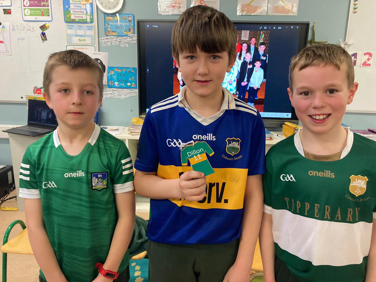clonmore_ns's tweet photo. Well done to everyone who took part in our jersey day in aid of @dqfoundation22 We were delighted to help out such a worthy cause. https://t.co/FihGb8fOVV